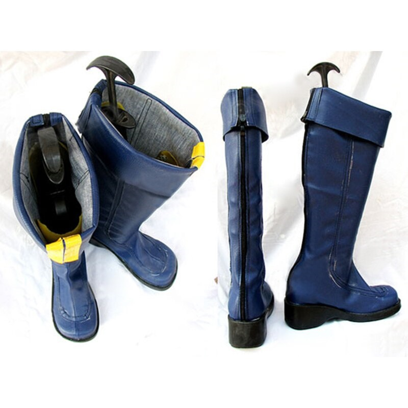Fire Emblem Eliwod Cosplay Boots Blue