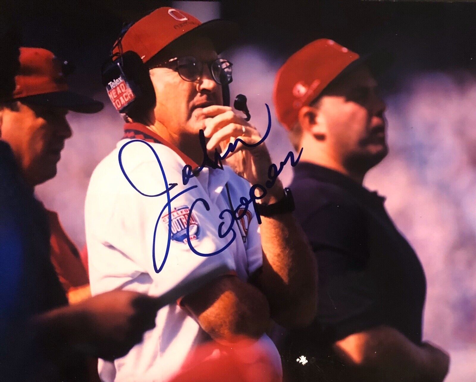 John Cooper Signed Autographed Ohio State Buckeyes 8x10 Photo Poster painting Coa