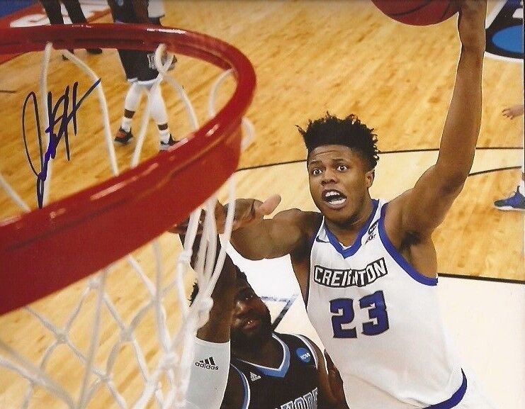 Justin Patton signed Creighton Bluejays 8x10 Photo Poster painting autographed 4