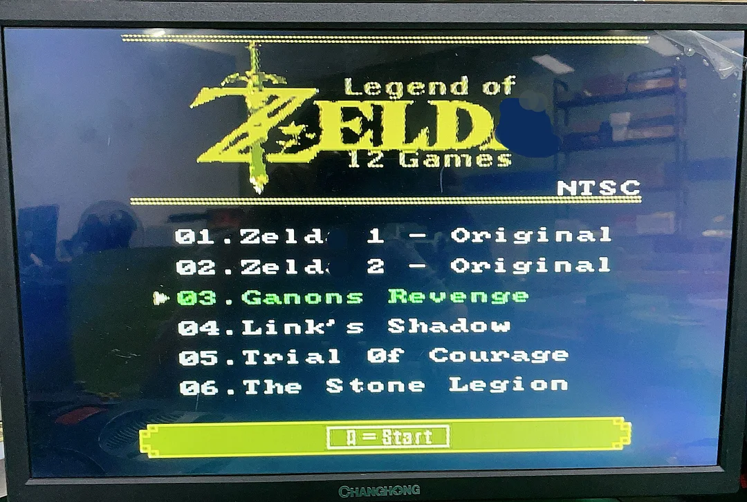 The Legend of Zelda 12 in 1 Classic Collection Nes Multi Games Cartridge 8 Bit Gold Cartridge For 72 Pin Retro NES Classic Console