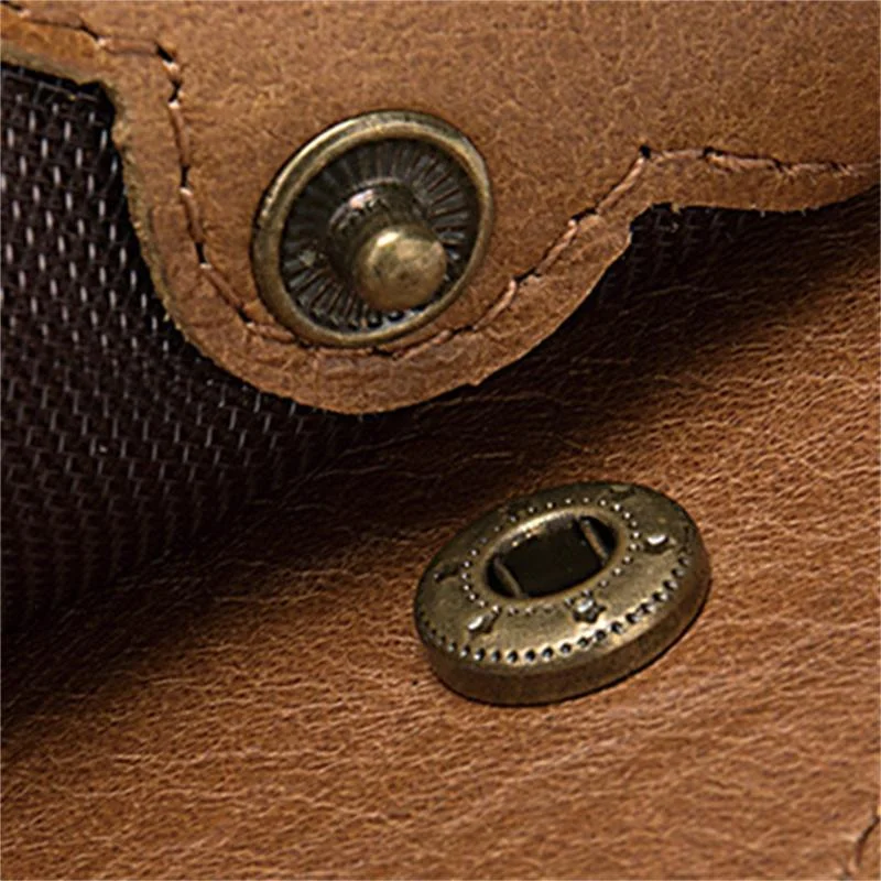 Fashion Leather Zipper Solid Color Buckle Wallet