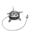 6800W Camping Gas Stove with Storage Bag Foldable Picnic Stove Cooking Accessory