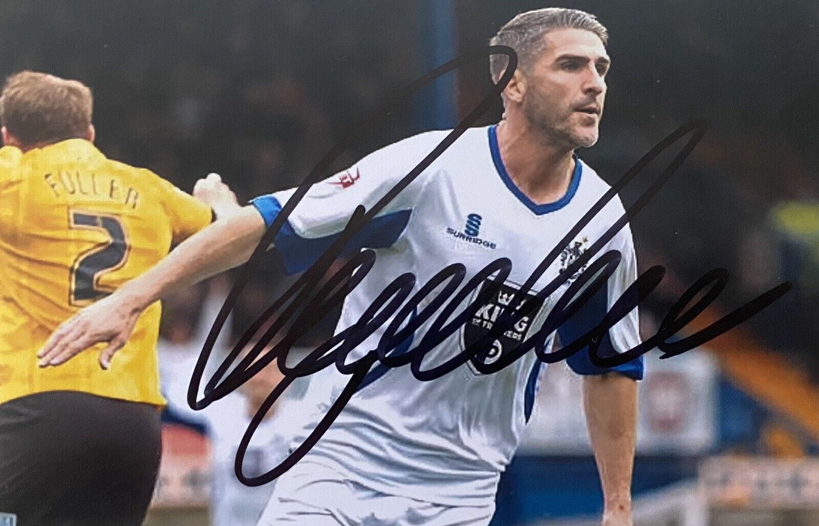 Ryan Lowe Genuine Hand Signed Bury 6X4 Photo Poster painting