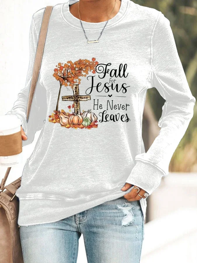 Women'S Autumn Season Print Sweatshirt