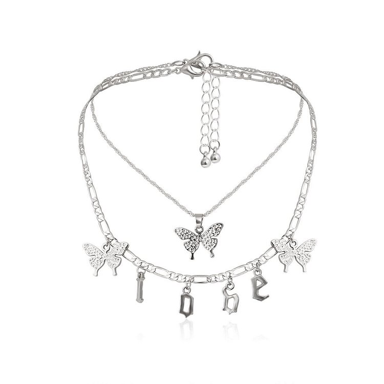 Love Butterfly Necklace
