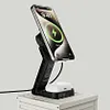 Split - Type Qi2 Wireless Charging Stand: 15W Fast Charge, Multi - Functional For Phone & Earbuds