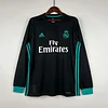 2017/2018 Retro Long Sleeve Real Madrid Away Football Shirt1:1 Thai Quality love fball