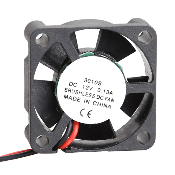 

3010S 12V Cooler Brushless Dc Fan 30X10Mm Mini Cooling Radiator, 501 Original