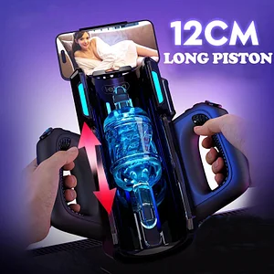 Thrusting-pro 12cm Long Piston Telescopic Male Masturbator