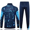 Joyfball 2024/2025 Chelsea Long Zipped Jacket Royal Blue Ink Ejection Football Shirt 1:1 Thai Quality
