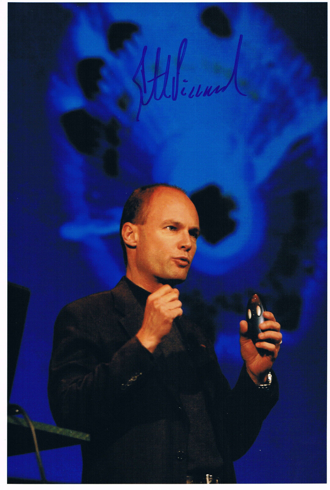 Bertrand Piccard genuine autograph 8x12