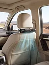 USB Type-C Car Seat Cooling Fan 3-Speed Adjustable Headrest Ventilation Fan