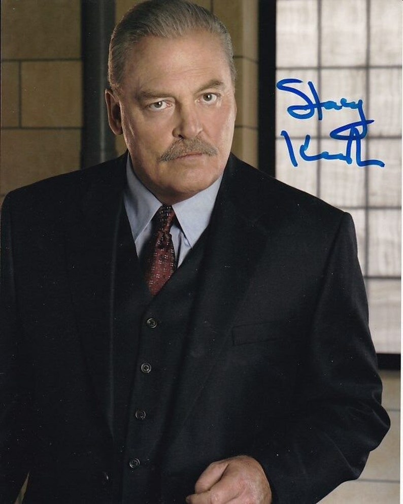 Stacy keach signed autographed prison break warden henry pope Photo Poster painting