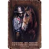 (Multi Style)Cowboy - Metal Tin Signs(12*16Inch)