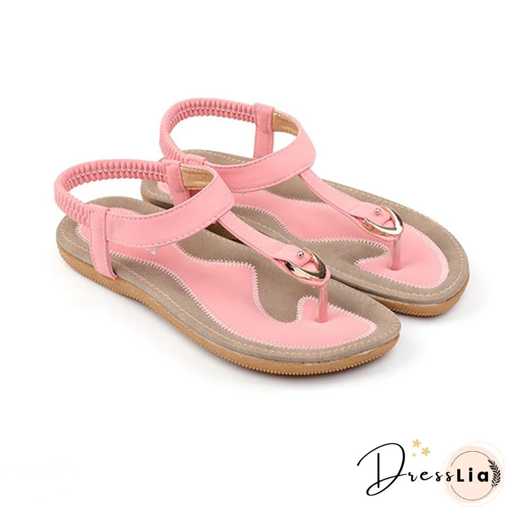 New Woman Fashion Summer Flat Sandals Comfortable Slip on Soft Slippers Casual Beach Flip Flops for Ladies 9 Colors 35-42