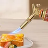 Blow Torch Lighter Brass with Adjustable Flame for BBQ Baking Brulee Creme Craft