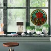 Diamonds Painting Stained Glass Rose Stickers Home Decor