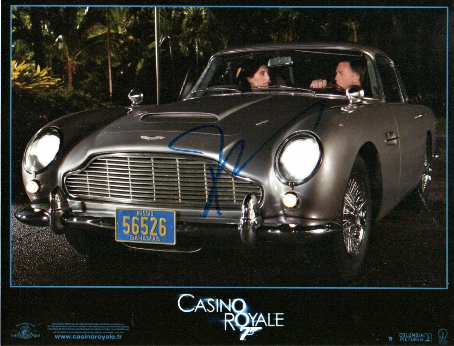 Genuine Signed Daniel Craig Casino Royale Photo Poster painting 10x 8  James Bond Autograph COA