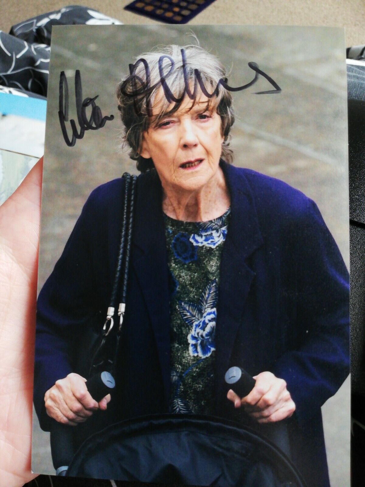 Eileen Atkins Aunt Ruth Doc Martin signed autographed 6x4 inch picture