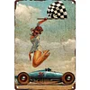 Pin Up Girl - Vintage Metal Signs - 20*30cm/30*40cm