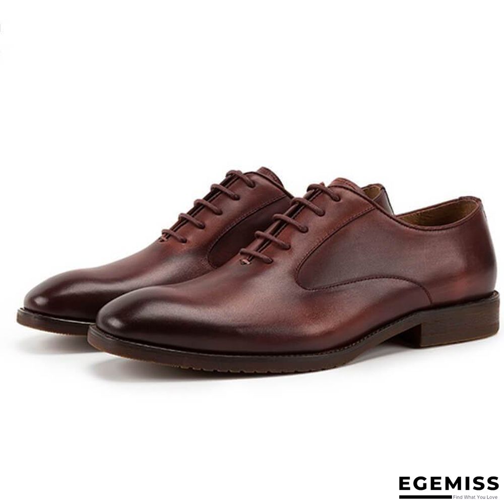 Men's Business Casual Oxford Leather Shoes | EGEMISS
