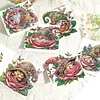 6Pcs Diamond Painting Flower Gnome Greeting Card Set with Envelopes for Birthdays Thanksgiving & Special Occasion