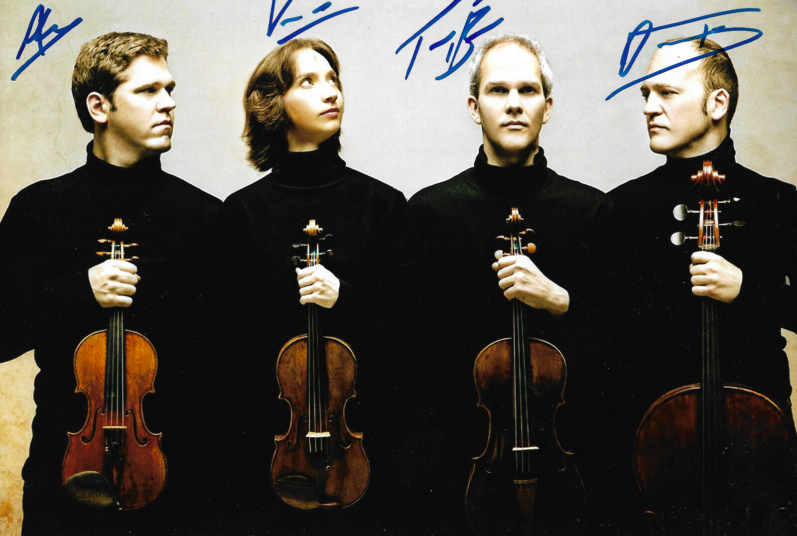 Cuarteto Casals signed 8x12 inch Photo Poster painting autographs