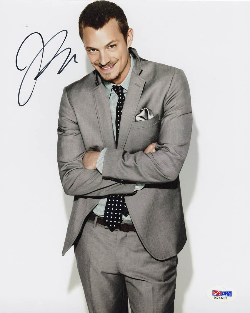 Joel Kinnaman SIGNED 8x10 Photo Poster painting House of Cards Suicide Squad PSA/DNA AUTOGRAPHED