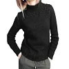 Gioiacombo&trade; Maglione pullover twist a mezzo collo alto
