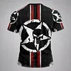 Men's Vintage Skull Print Casual Top by Inlyline