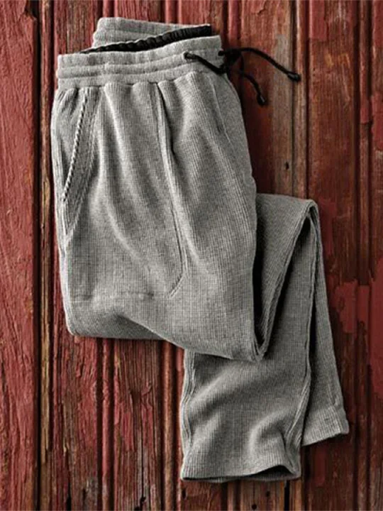 Pure Color Casual Trousers