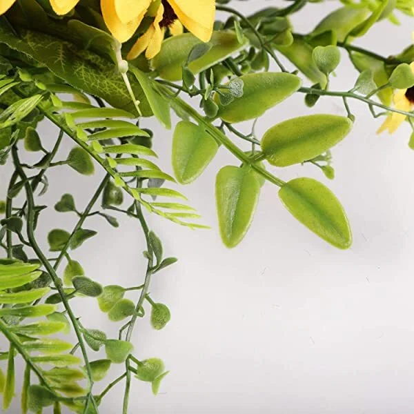 Big Sunflower Door Wreath Summer Spring Flower Wreath