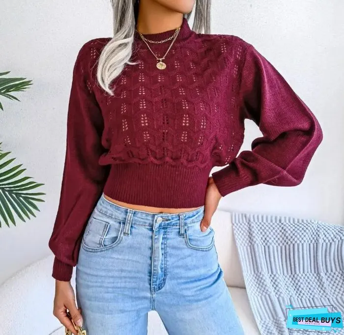 Rita Crop Sweater