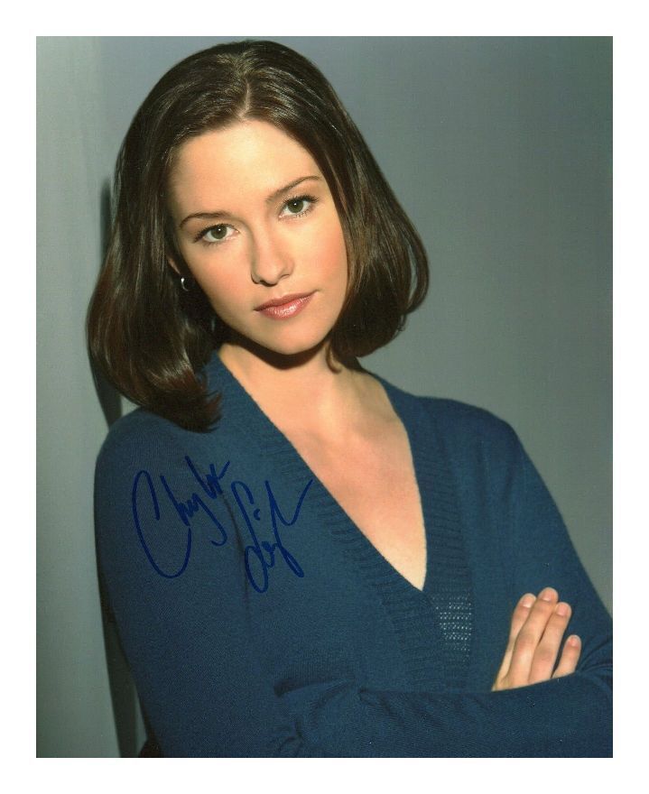 CHYLER LEIGH AUTOGRAPHED SIGNED A4 PP POSTER Photo Poster painting PRINT 1