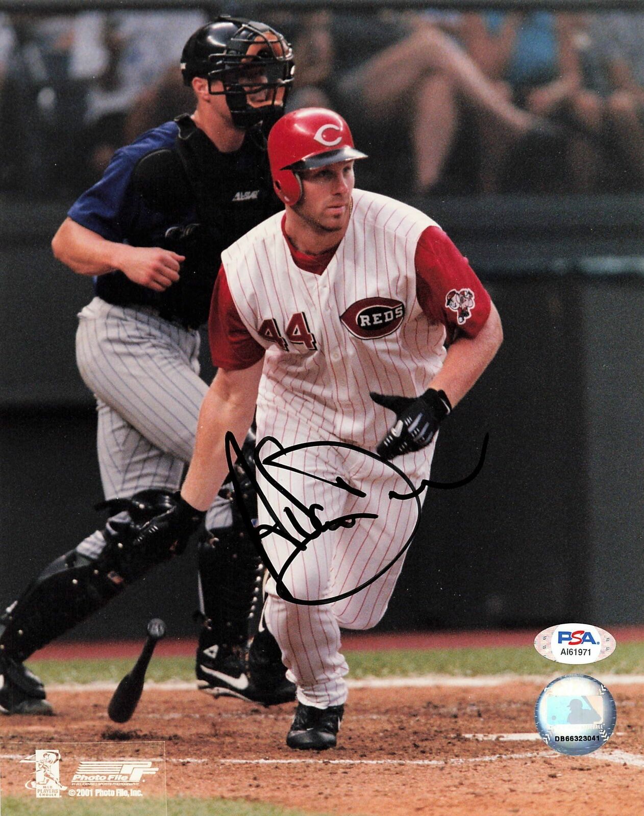 ADAM DUNN signed 8x10 Photo Poster painting PSA/DNA Cincinnati Reds Autographed