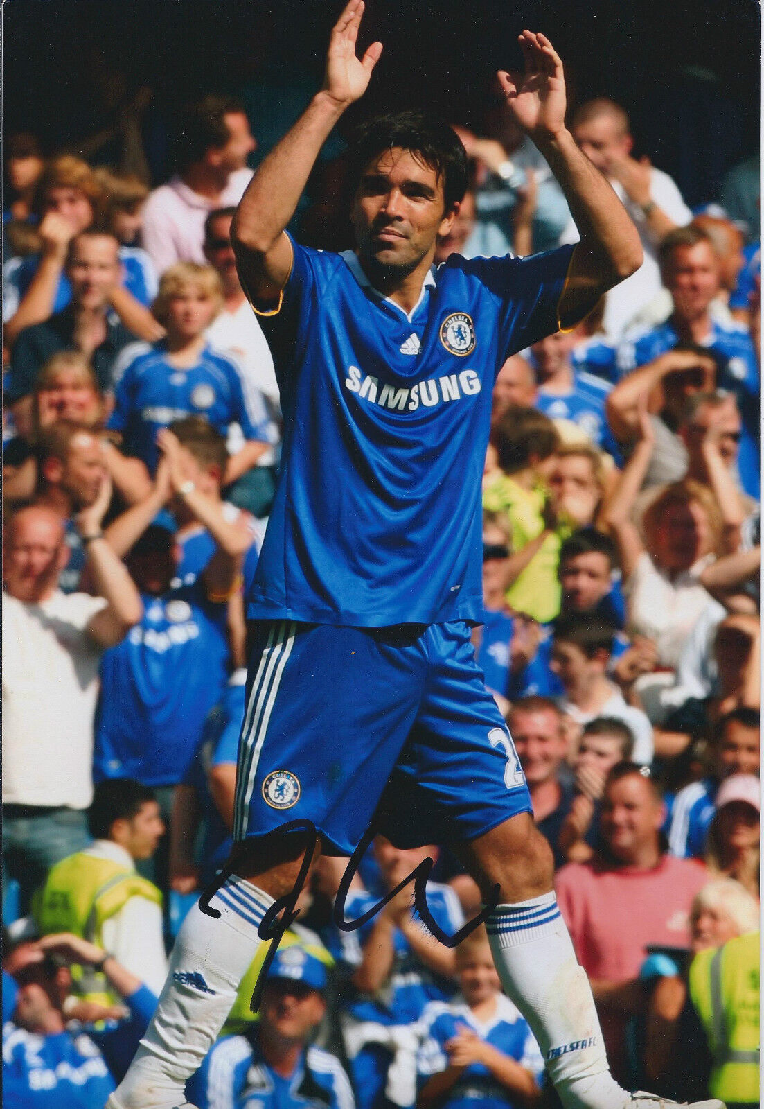 DECO SIGNED COA Autograph 12x8 Photo Poster painting AFTAL CHELSEA Premier League RARE