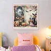 【Limited Stock Sale】Halloween Witch-11CT Stamped Cross Stitch 50*50cm/19.69*19.69in