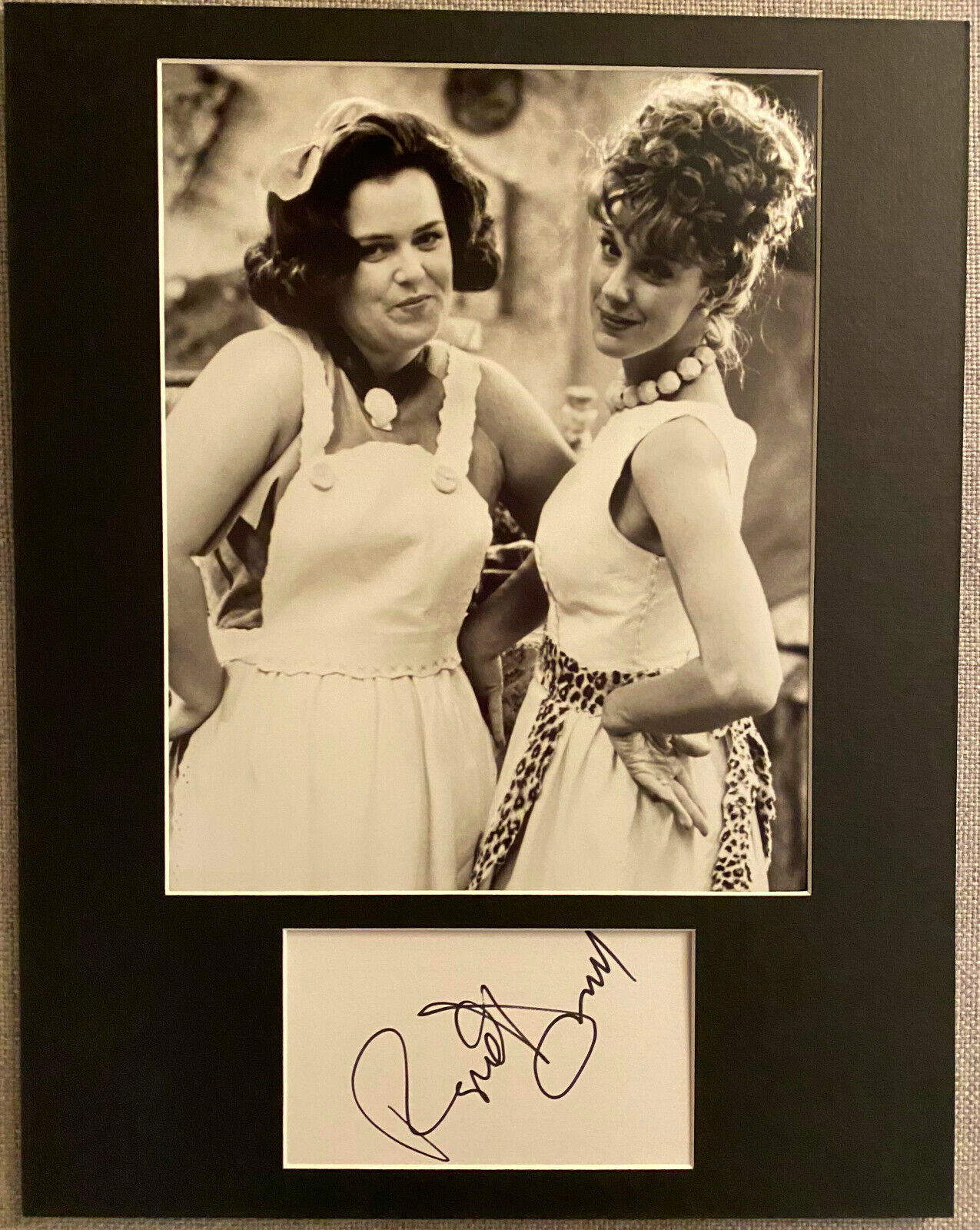 Rosie O'Donnell Signed IP Autograph Photo Poster painting Display - Authentic, The Flintstones