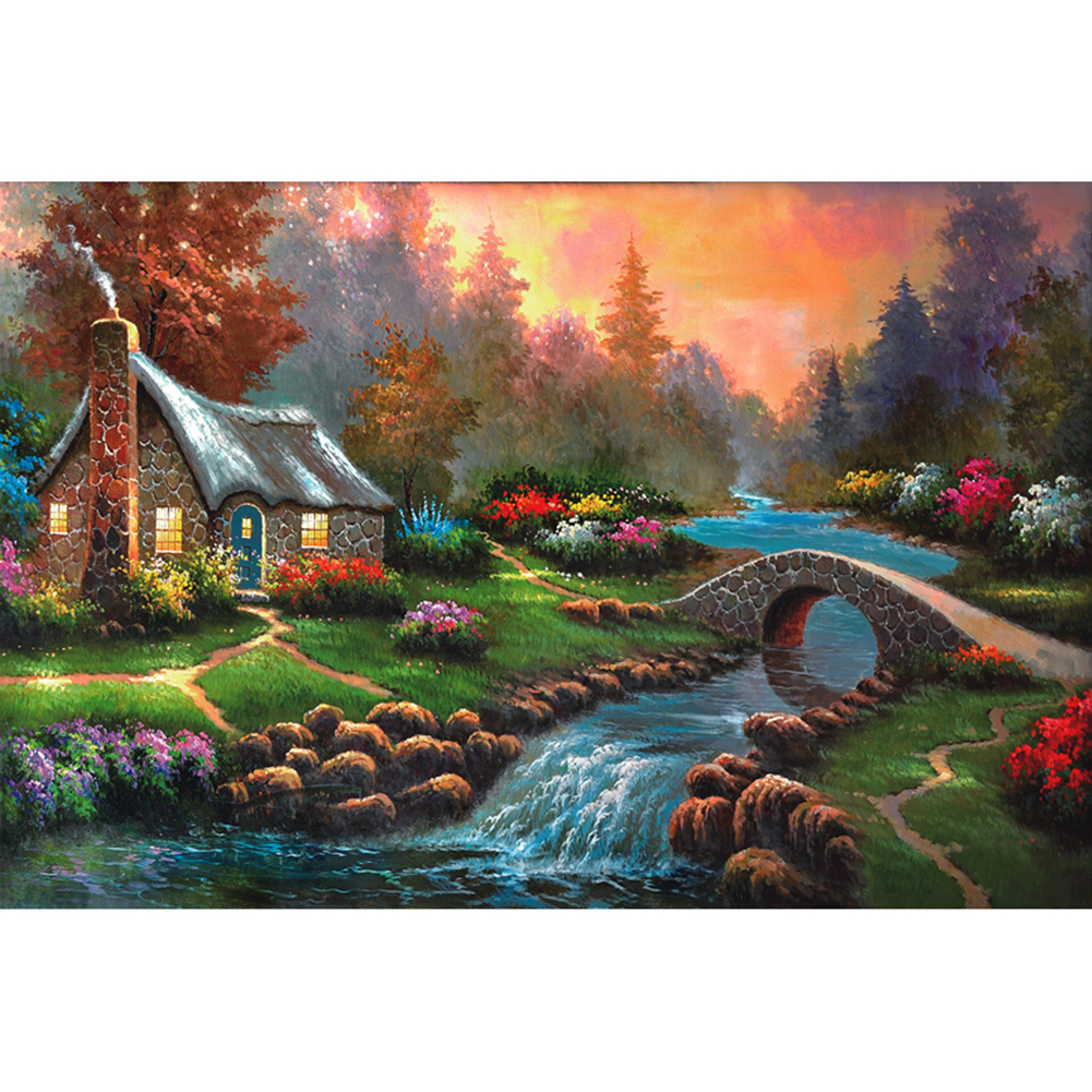 

River House - 1000 Pieces Jigsaw Puzzle, 501 Original