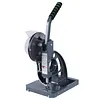 [US Local Warehouse] Semi Automatic Tarpaulin Eyelet Press with 5000Pcs Metal Eyelets 10mm Hand Press Eyelet Grommet Machine for Fabric Leather Banners DIY Projects