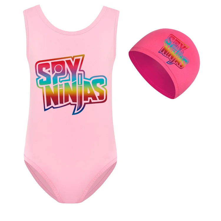 Spy Ninjas Kids Swimwear and Cap Set