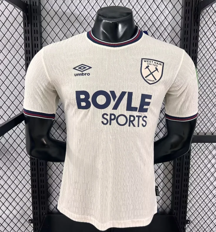 2025-26 West Ham United Away Jersey - Player Edition