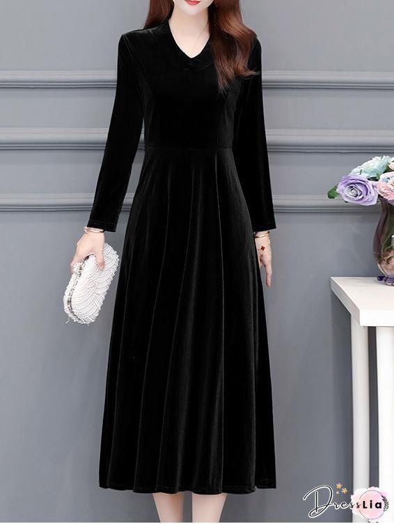 Brick Red Vintage Solid Coats & Jackets