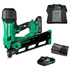 Metabo HPT 18V MultiVolt Cordless 21&deg; Framing Nailer Kit, 3-1/2" Plastic Strip Framing Cordless Nailer, Power Tool with 4.0Ah Lithium Ion Battery, Drives 2" to 3-1/2" Nails, NR1890DRA