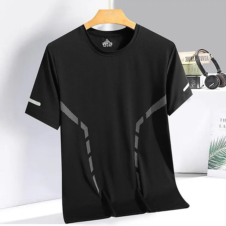 Traceeye Summer Short Sleeved T-Shirt For Men And Women Quick Drying And Breathable Sports Tees Outdoor Running T Shirt Men Clothing Tops