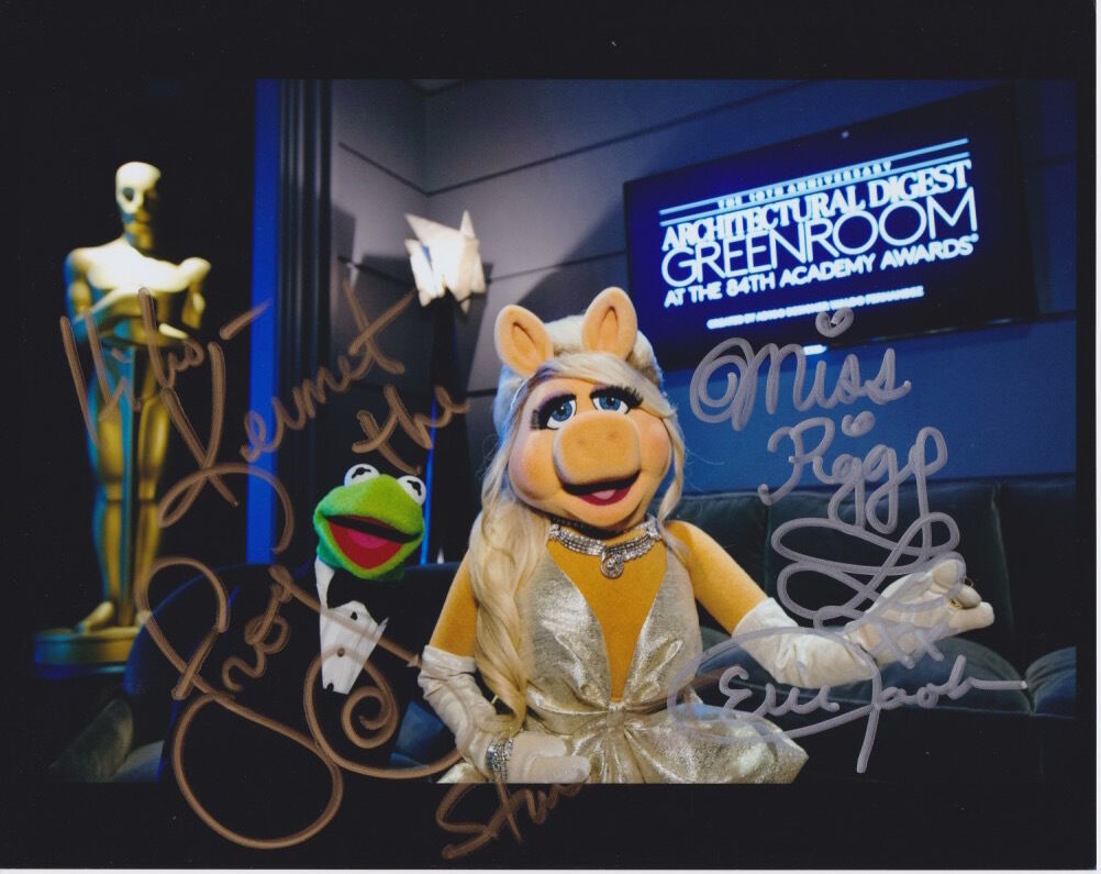 The Muppets (Eric Jacobson & Steve Whitmore) signed authentic 8x10 Photo Poster painting COA