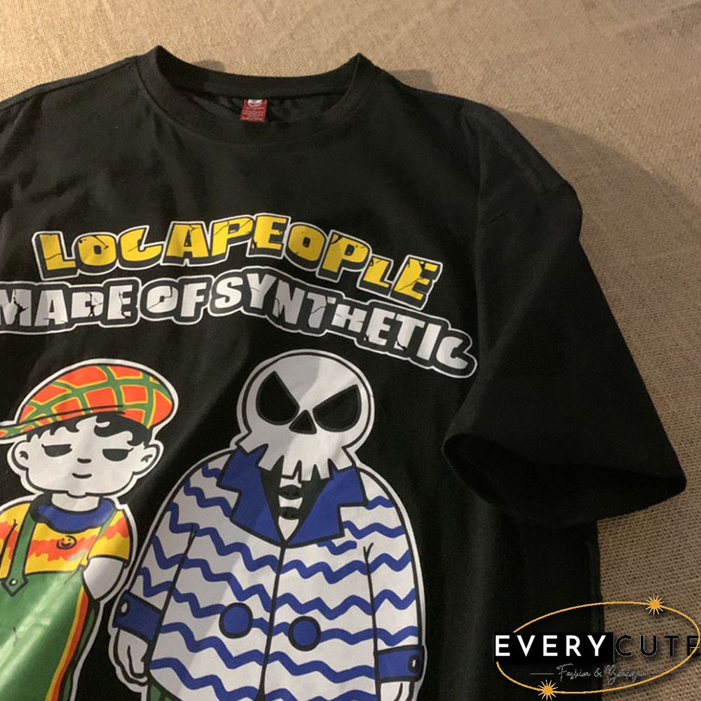 Unisex Fun Print Oversized T-Shirt