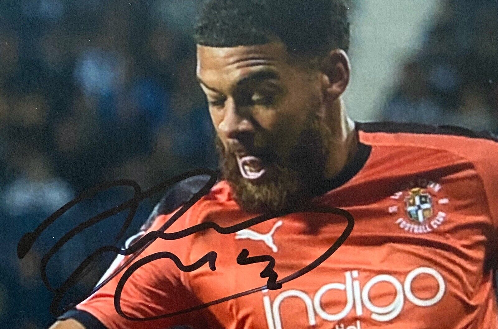 Jake Jervis Genuine Hand Signed 6X4 Photo Poster painting - Luton Town