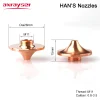 Han's High Speed Laser Nozzles SP Single Layer Dia.28mm H15 M11 for Precitec Hans Fiber Cutting Machine Head Parts AAA Copper