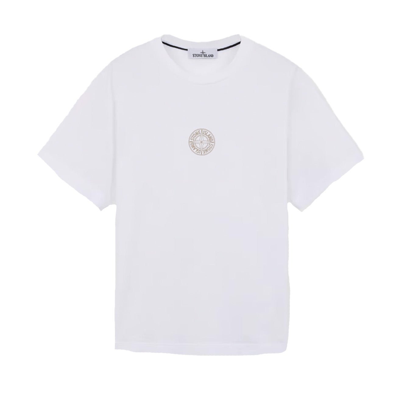 Stone Island 'Seasonal Quilting One' T-Shirt in White